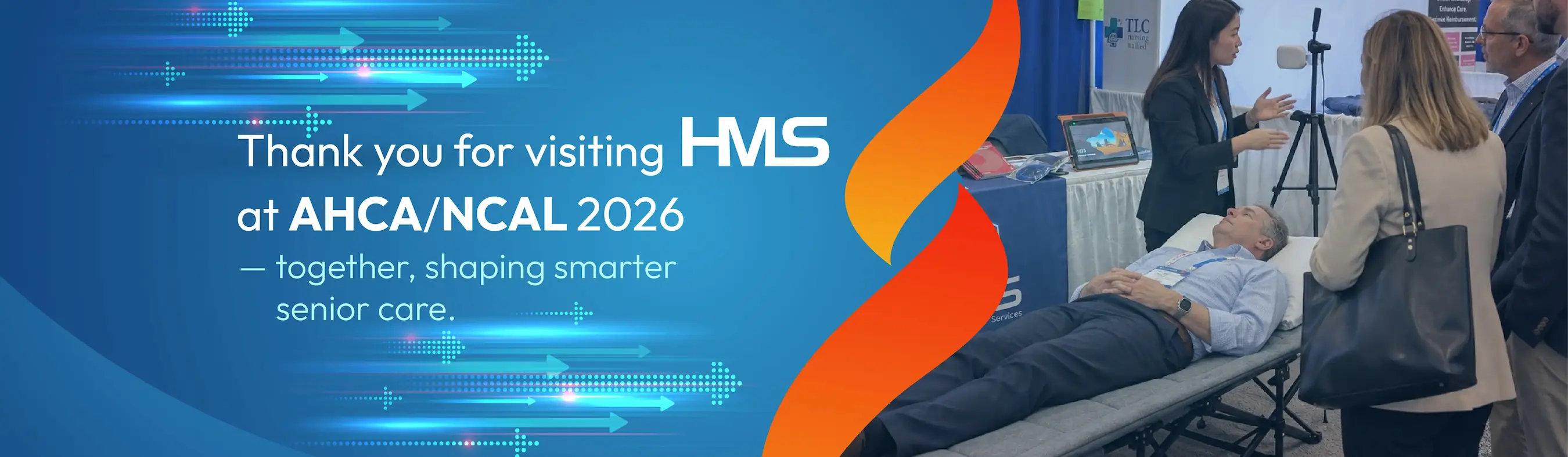 HMS Showcases Contactless RPM AI for Smarter Senior Care at AHCA/NCAL 2026